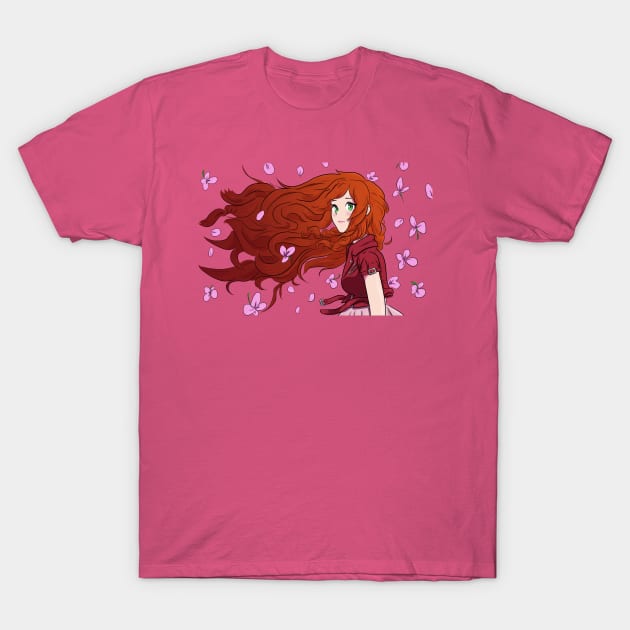 Aerith T-Shirt by John Caden 64